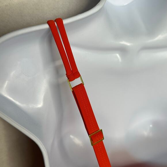 Bleu Rod Beattie One Shoulder Mio Swimsuit Ginger Orange MSRP $119 | Size 8 New - Picture 12 of 15